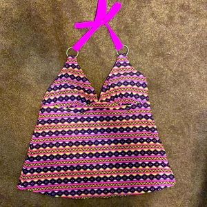 Converse Padded Halter Tankini Top